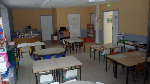 La classe a débuté dans l'Ecole du 9 rue de la Bise.
