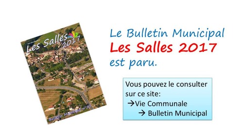 Bulletin municipal 2017