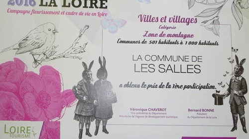 La commune primée pour son fleurissement