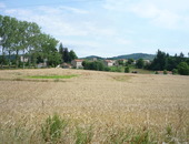 Le bourg vu de la Croix de Charbonnières