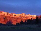 Cervières au lever du soleil